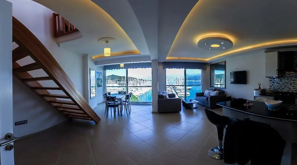 Luxury Apartment With Seaview Fethiye 0*,